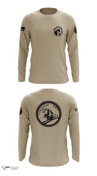 Long Sleeve Performance Shirt, Diesel, 3-71CAV, Army, Teamtime, Team time, sublimation, custom sports apparel, team uniforms, spirit wear, spiritwear, sports uniforms, custom shirts, team store, custom team store, fundraiser sports, apparel fundraiser