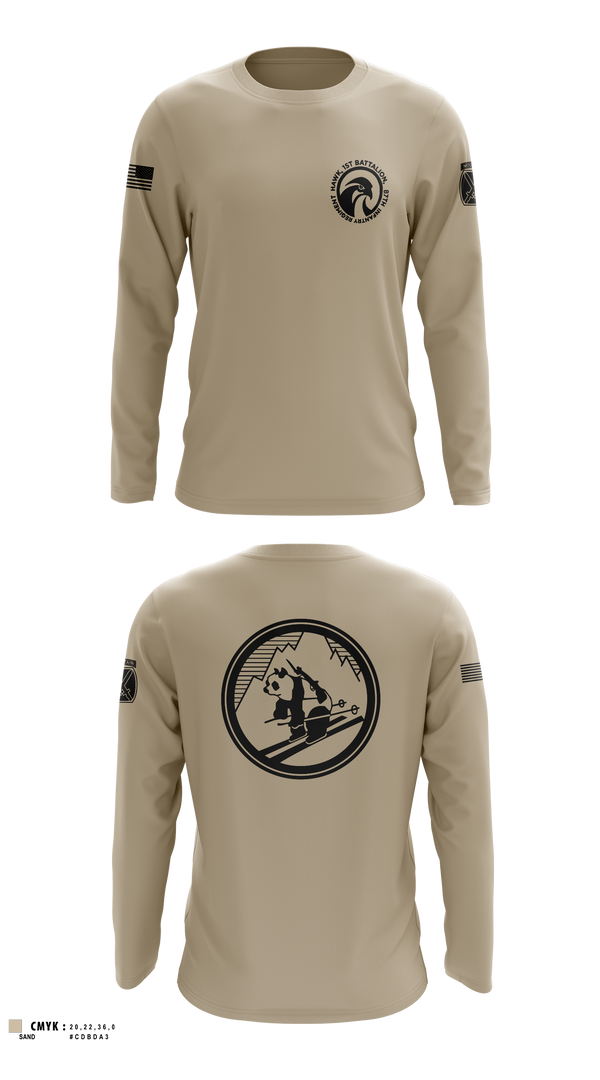 Long Sleeve Performance Shirt, Diesel, 3-71CAV, Army, Teamtime, Team time, sublimation, custom sports apparel, team uniforms, spirit wear, spiritwear, sports uniforms, custom shirts, team store, custom team store, fundraiser sports, apparel fundraiser