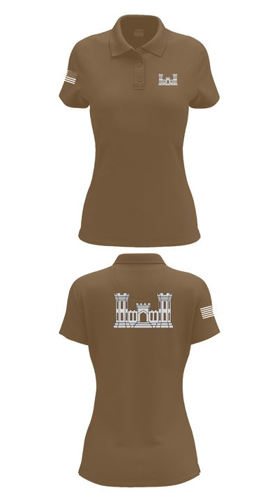 250TH ENGINEERING COMPANY 59783963 Women's Short Sleeve Performance Polo  - 14