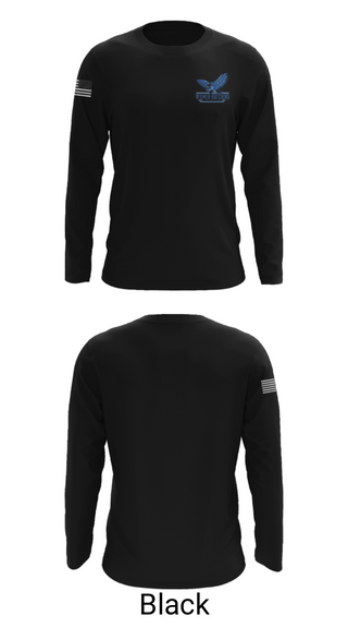 Long Sleeve Performance Shirt, Wilmer-Hutchins High School Tennis, Tennis, Teamtime, Team time, sublimation, custom sports apparel, team uniforms, spirit wear, spiritwear, sports uniforms, custom shirts, team store, custom team store, fundraiser sports, apparel fundraiser