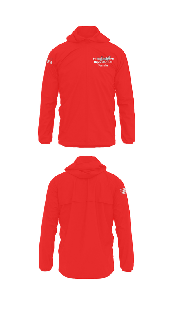 Windbreaker, Sam Rayburn High School Tennis, Tennis, Teamtime, Team time, sublimation, custom sports apparel, team uniforms, spirit wear, spiritwear, sports uniforms, custom shirts, team store, custom team store, fundraiser sports, apparel fundraiser