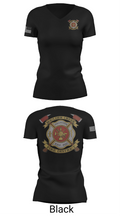 Boulder creek fire 92680239 Women's Short Sleeve V-neck Shirt - 28
