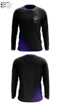 Throckmorton High School Cross Country 29705170 Long Sleeve Performance Shirt - 1