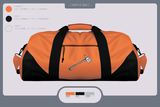 Duffle Bag, Hyacks Football, Football, Teamtime, Team time, sublimation, custom sports apparel, team uniforms, spirit wear, spiritwear, sports uniforms, custom shirts, team store, custom team store, fundraiser sports, apparel fundraiser