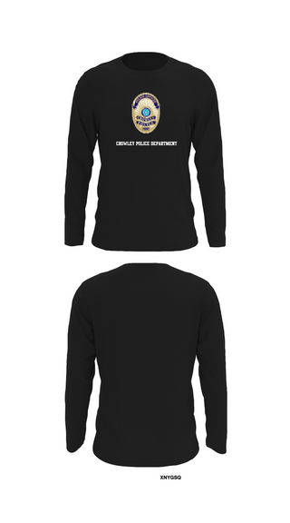 Long Sleeve Performance Shirt, Crowley Police Department, , Teamtime, Team time, sublimation, custom sports apparel, team uniforms, spirit wear, spiritwear, sports uniforms, custom shirts, team store, custom team store, fundraiser sports, apparel fundraiser
