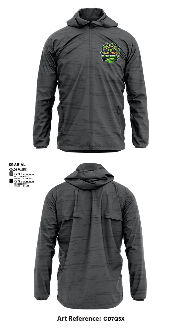 Windbreaker, Mowbros, , Teamtime, Team time, sublimation, custom sports apparel, team uniforms, spirit wear, spiritwear, sports uniforms, custom shirts, team store, custom team store, fundraiser sports, apparel fundraiser