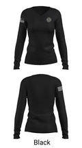 F4 Frogs 56095578 Women's Long Sleeve V-neck Shirt - 37