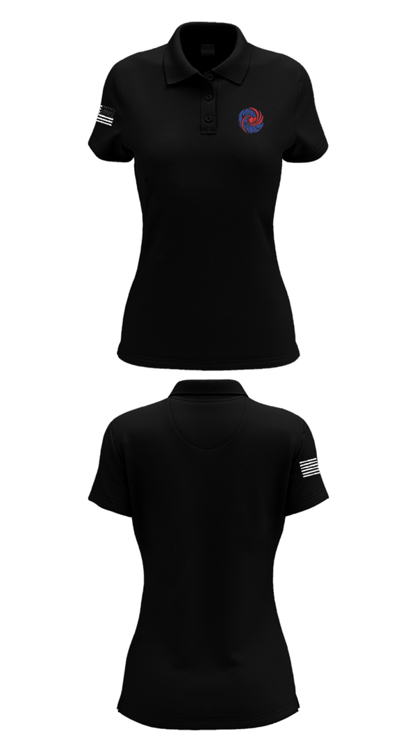 Women's Short Sleeve Performance Polo, GHYFA Hartford Minicanes Football, Football, Teamtime, Team time, sublimation, custom sports apparel, team uniforms, spirit wear, spiritwear, sports uniforms, custom shirts, team store, custom team store, fundraiser sports, apparel fundraiser