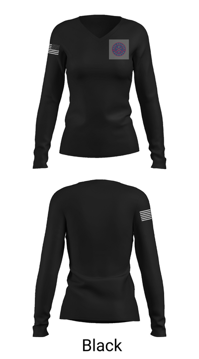 Pro Holmes Sports Basketball Academy 18738195 Women's Long Sleeve V-neck Shirt - 35