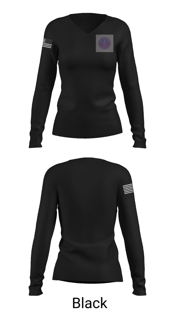 Womens Long Sleeve Vneck Shirt, Pro Holmes Sports Basketball Academy, Men's Basketball, Teamtime, Team time, sublimation, custom sports apparel, team uniforms, spirit wear, spiritwear, sports uniforms, custom shirts, team store, custom team store, fundraiser sports, apparel fundraiser