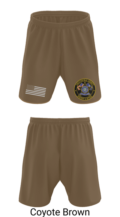 Chesterfield County Sheriff Office 79473922 Athletic Shorts With Pockets - 9