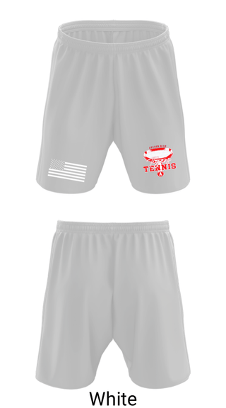 Athletic Shorts With Pockets, Archer High School Tennis, Tennis, Teamtime, Team time, sublimation, custom sports apparel, team uniforms, spirit wear, spiritwear, sports uniforms, custom shirts, team store, custom team store, fundraiser sports, apparel fundraiser