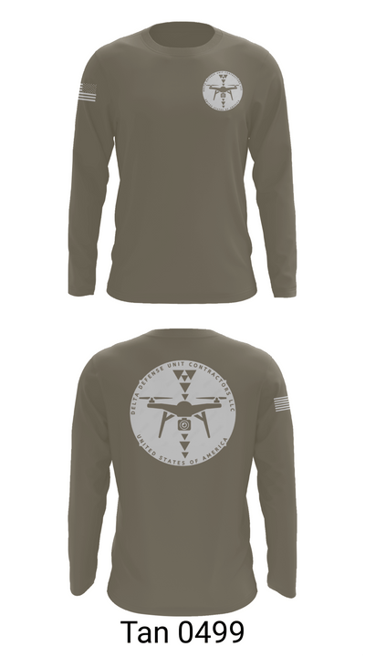 Delta Defense Unit 32292143 Long Sleeve Performance Shirt - 63