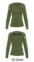 OU Army ROTC 95723228 Women's Long Sleeve V-neck Shirt - 57