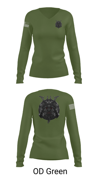 Womens Long Sleeve Vneck Shirt 1, MWCS-18, Marines, Teamtime, Team time, sublimation, custom sports apparel, team uniforms, spirit wear, spiritwear, sports uniforms, custom shirts, team store, custom team store, fundraiser sports, apparel fundraiser