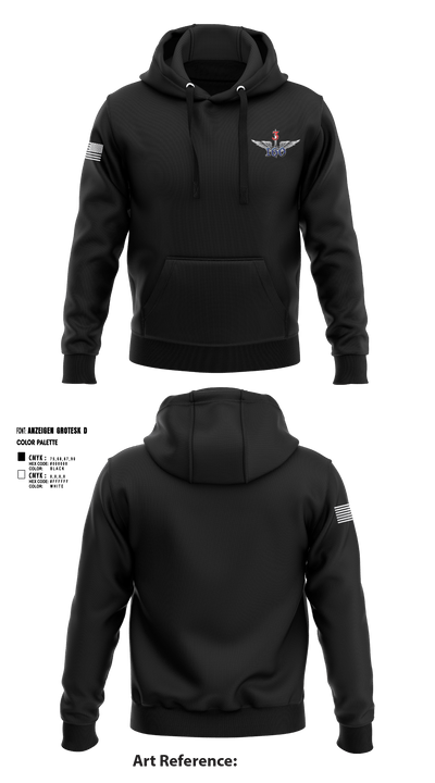 160th Aviation Regiment 25542833 Hoodie - 3