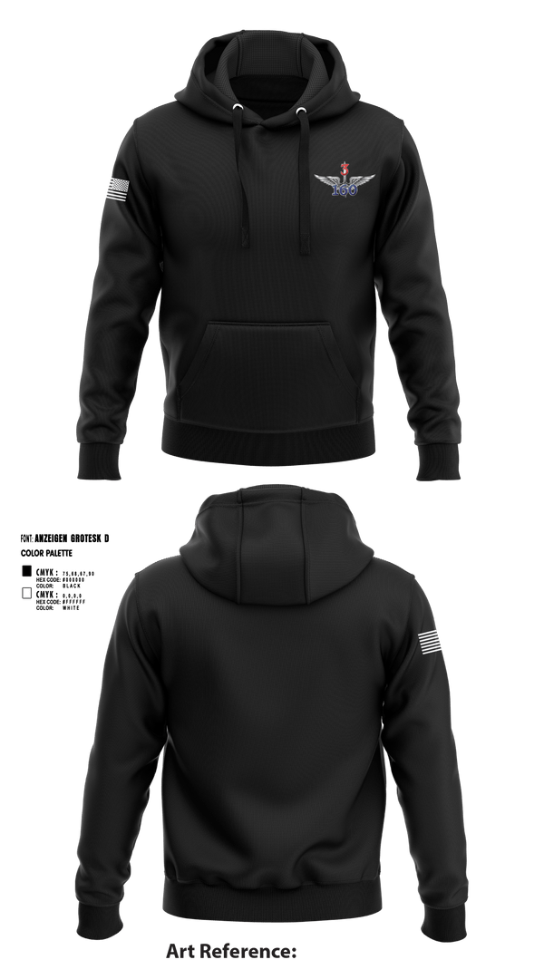 Hoodie, 160th Aviation Regiment, Army, Teamtime, Team time, sublimation, custom sports apparel, team uniforms, spirit wear, spiritwear, sports uniforms, custom shirts, team store, custom team store, fundraiser sports, apparel fundraiser