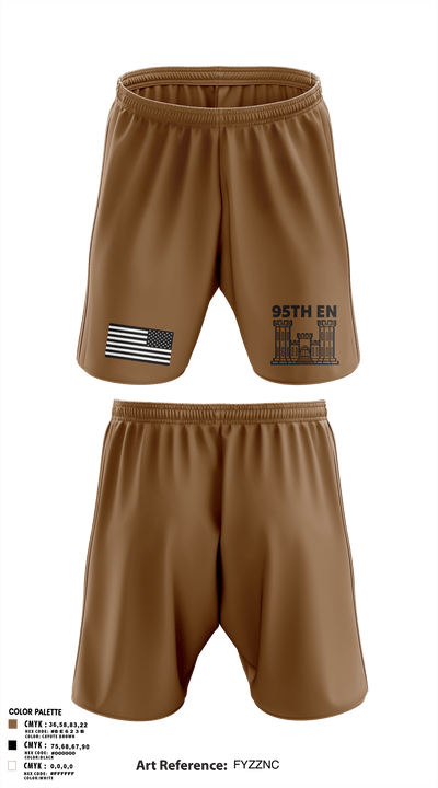 95TH EN 87153662 Athletic Shorts With Pockets - 1