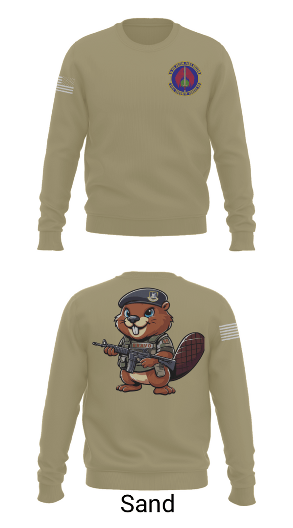Crew Neck Sweatshirt, 315th SFS, Air Force, Teamtime, Team time, sublimation, custom sports apparel, team uniforms, spirit wear, spiritwear, sports uniforms, custom shirts, team store, custom team store, fundraiser sports, apparel fundraiser