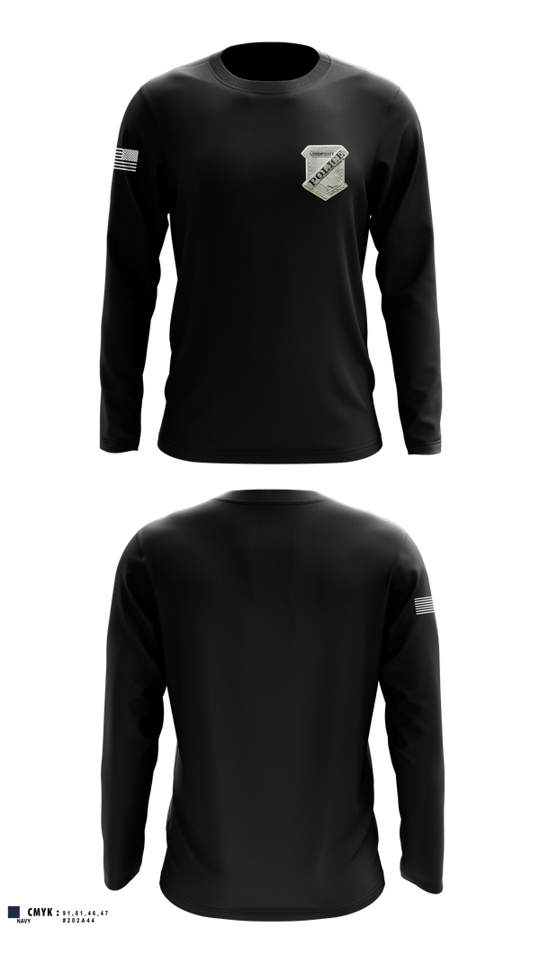 Long Sleeve Performance Shirt, Swampscott Police, Police, Teamtime, Team time, sublimation, custom sports apparel, team uniforms, spirit wear, spiritwear, sports uniforms, custom shirts, team store, custom team store, fundraiser sports, apparel fundraiser
