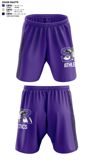 Athletic Shorts With Pockets, Shadow Ridge Middle School, Men's Soccer, Teamtime, Team time, sublimation, custom sports apparel, team uniforms, spirit wear, spiritwear, sports uniforms, custom shirts, team store, custom team store, fundraiser sports, apparel fundraiser