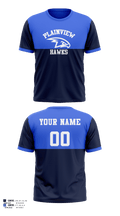 Plainview Little League 37284213 Short Sleeve Performance Shirt - 19
