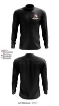 Anniston High School 66349692 Quarter Zip Jacket - 7