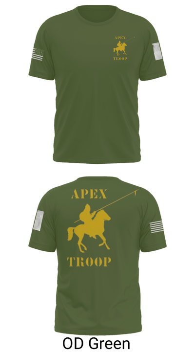 Alpha Troop, 1-221 CAV 34469039 Short Sleeve Performance Shirt - 53