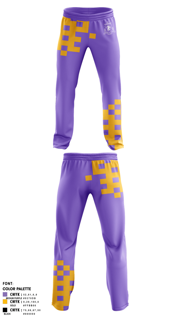 Sweatpants, Lions, Spirit Store, Teamtime, Team time, sublimation, custom sports apparel, team uniforms, spirit wear, spiritwear, sports uniforms, custom shirts, team store, custom team store, fundraiser sports, apparel fundraiser