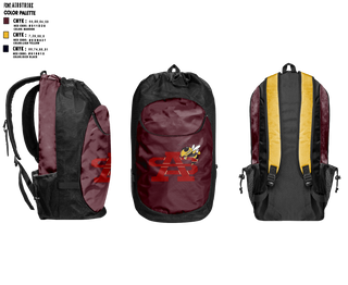 Gear Bag, St Augustine Yellow Jackets, Swimming, Teamtime, Team time, sublimation, custom sports apparel, team uniforms, spirit wear, spiritwear, sports uniforms, custom shirts, team store, custom team store, fundraiser sports, apparel fundraiser