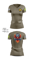Phoenix H2F 94523826 Women's Short Sleeve V-neck Shirt - 102