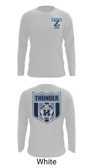 Long Sleeve Performance Shirt, Thunder, Men's Soccer, Teamtime, Team time, sublimation, custom sports apparel, team uniforms, spirit wear, spiritwear, sports uniforms, custom shirts, team store, custom team store, fundraiser sports, apparel fundraiser