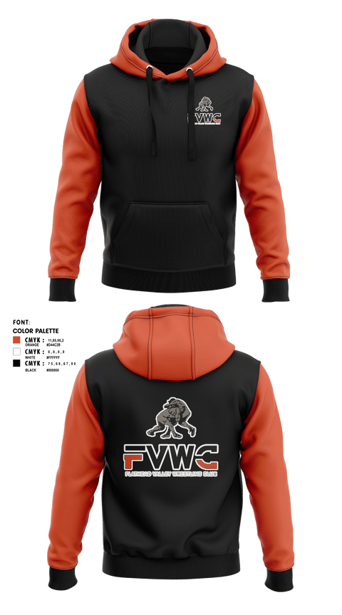 Hoodie, Flathead Valley Wrestling Club, Wrestling, Teamtime, Team time, sublimation, custom sports apparel, team uniforms, spirit wear, spiritwear, sports uniforms, custom shirts, team store, custom team store, fundraiser sports, apparel fundraiser