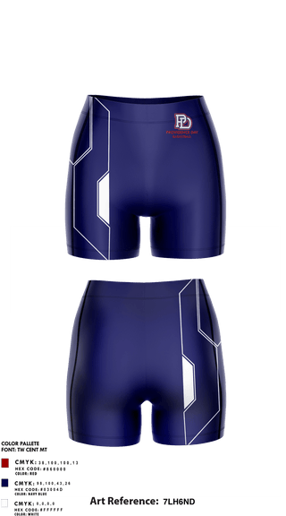 Womens Shorts, Providence Day School Volleyball, Women's Volleyball, Teamtime, Team time, sublimation, custom sports apparel, team uniforms, spirit wear, spiritwear, sports uniforms, custom shirts, team store, custom team store, fundraiser sports, apparel fundraiser