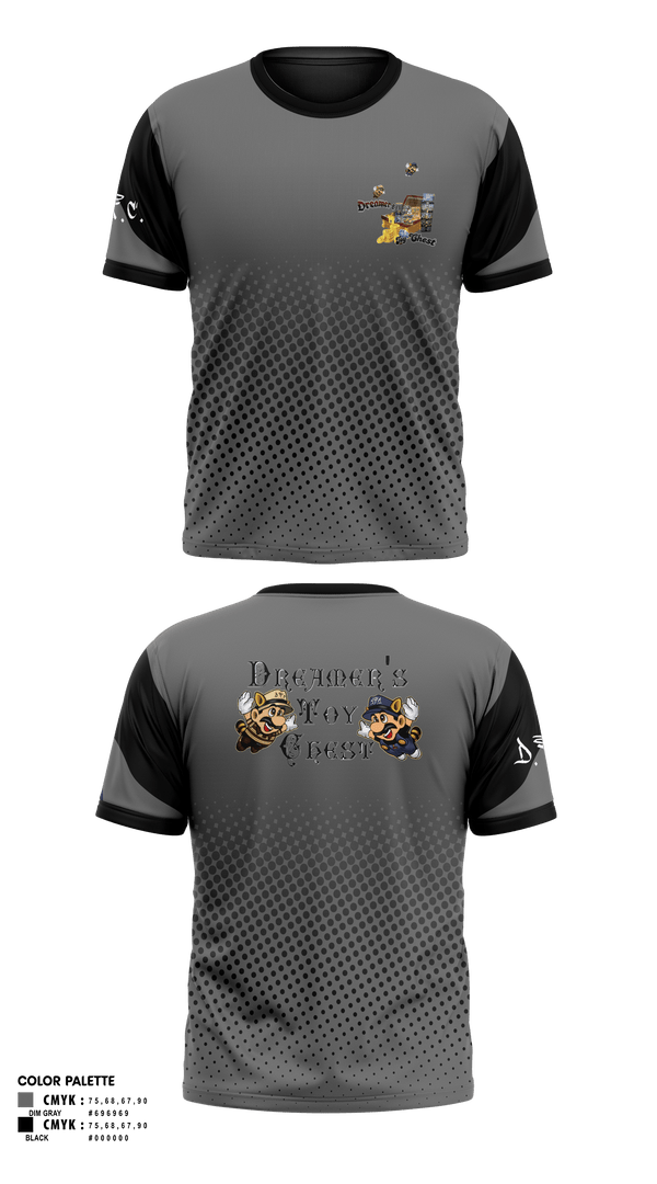 Short Sleeve Performance Shirt, Dreamer's Toy Chest, , Teamtime, Team time, sublimation, custom sports apparel, team uniforms, spirit wear, spiritwear, sports uniforms, custom shirts, team store, custom team store, fundraiser sports, apparel fundraiser