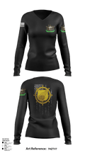 759 mp hhd 91445717 Women's Long Sleeve V-neck Shirt - 121