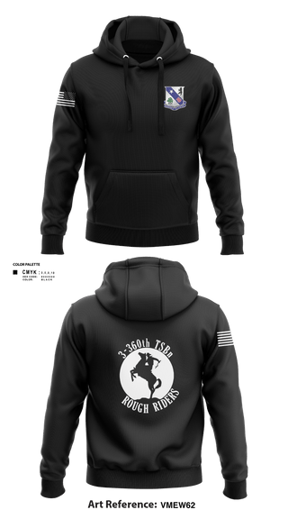 Hoodie, 3-360th TSBn, Army, Teamtime, Team time, sublimation, custom sports apparel, team uniforms, spirit wear, spiritwear, sports uniforms, custom shirts, team store, custom team store, fundraiser sports, apparel fundraiser