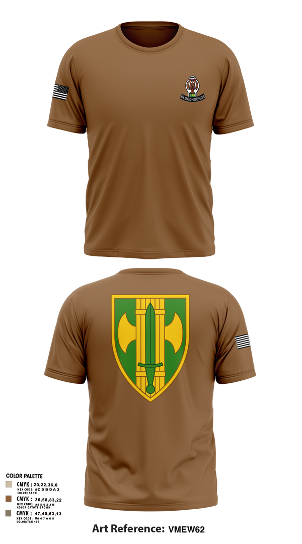 Old School Cotton Feel Shirt, 615th MP CO, , Teamtime, Team time, sublimation, custom sports apparel, team uniforms, spirit wear, spiritwear, sports uniforms, custom shirts, team store, custom team store, fundraiser sports, apparel fundraiser