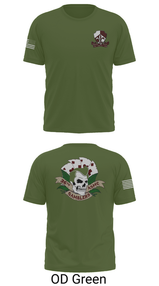 Old School Cotton Feel Shirt, Gamblers, Army, Teamtime, Team time, sublimation, custom sports apparel, team uniforms, spirit wear, spiritwear, sports uniforms, custom shirts, team store, custom team store, fundraiser sports, apparel fundraiser