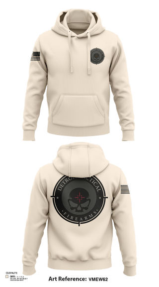 Hoodie, Detroit Tactical Firearms, , Teamtime, Team time, sublimation, custom sports apparel, team uniforms, spirit wear, spiritwear, sports uniforms, custom shirts, team store, custom team store, fundraiser sports, apparel fundraiser