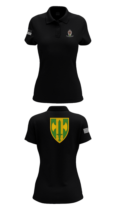 615th MP CO 40178490 Women's Short Sleeve Performance Polo  - 36