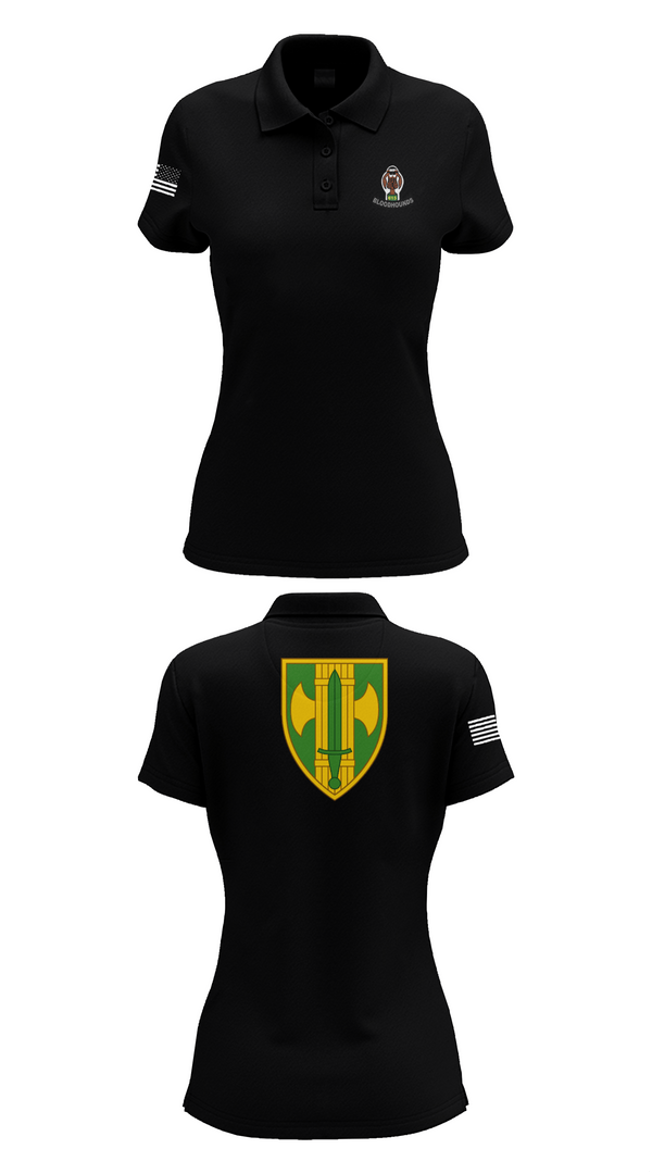 Womens Short Sleeve Performance Polo, 615th MP CO, , Teamtime, Team time, sublimation, custom sports apparel, team uniforms, spirit wear, spiritwear, sports uniforms, custom shirts, team store, custom team store, fundraiser sports, apparel fundraiser