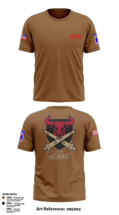 BRAVO BULLS 37560351 Short Sleeve Performance Shirt - 7