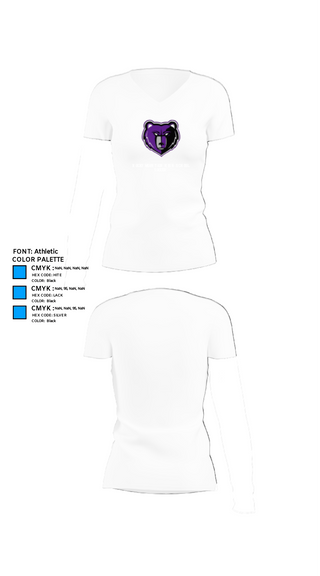 Womens Short Sleeve Vneck Shirt, Rocky Mountain High School Soccer, Men's Soccer, Teamtime, Team time, sublimation, custom sports apparel, team uniforms, spirit wear, spiritwear, sports uniforms, custom shirts, team store, custom team store, fundraiser sports, apparel fundraiser