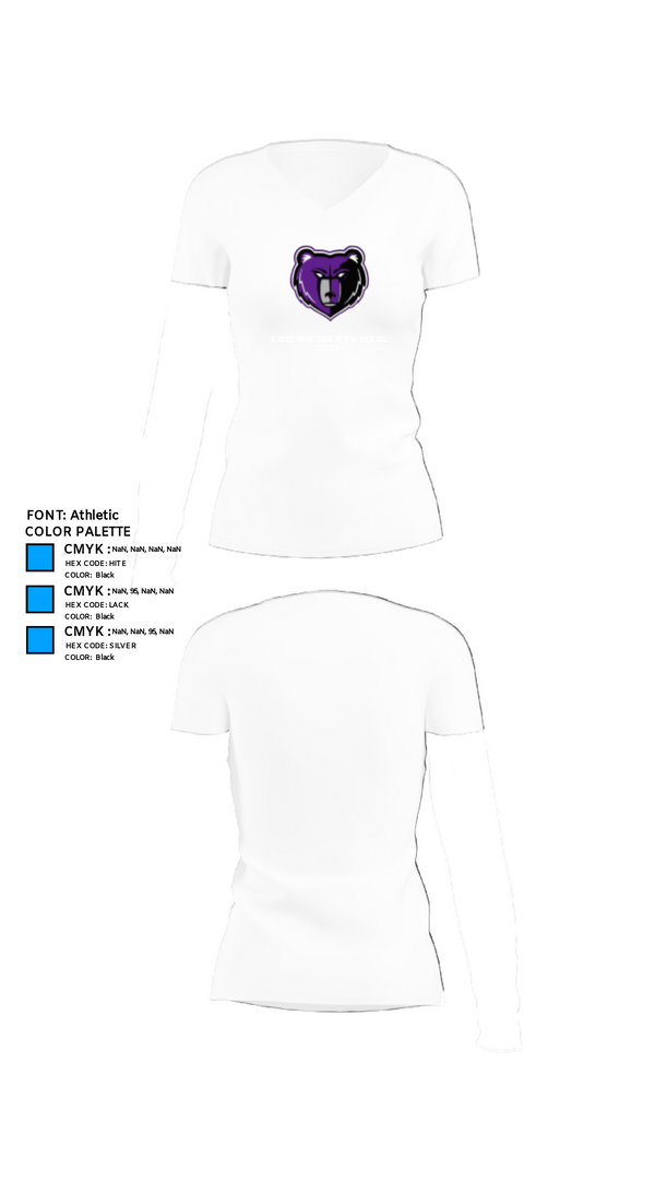 Womens Short Sleeve Vneck Shirt, Rocky Mountain High School Soccer, Men's Soccer, Teamtime, Team time, sublimation, custom sports apparel, team uniforms, spirit wear, spiritwear, sports uniforms, custom shirts, team store, custom team store, fundraiser sports, apparel fundraiser