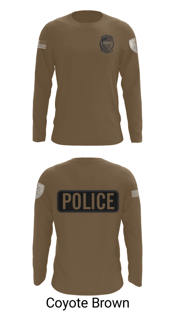 Long Sleeve Performance Shirt, 27 SOSFS, Air Force, Teamtime, Team time, sublimation, custom sports apparel, team uniforms, spirit wear, spiritwear, sports uniforms, custom shirts, team store, custom team store, fundraiser sports, apparel fundraiser
