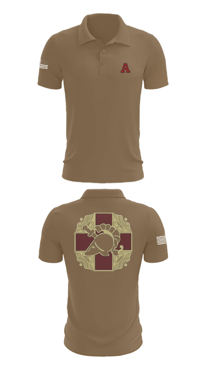 US MEDDAC 46009212 Short Sleeve Performance Polo - 7