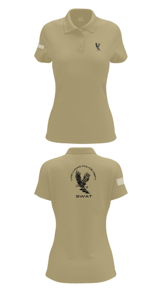 Womens Short Sleeve Performance Polo, LOS LUNAS POLICE DEPT. SWAT, , Teamtime, Team time, sublimation, custom sports apparel, team uniforms, spirit wear, spiritwear, sports uniforms, custom shirts, team store, custom team store, fundraiser sports, apparel fundraiser
