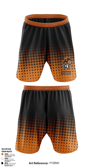 Athletic Shorts With Pockets, Thorne Middle School Soccer, Men's Soccer, Teamtime, Team time, sublimation, custom sports apparel, team uniforms, spirit wear, spiritwear, sports uniforms, custom shirts, team store, custom team store, fundraiser sports, apparel fundraiser