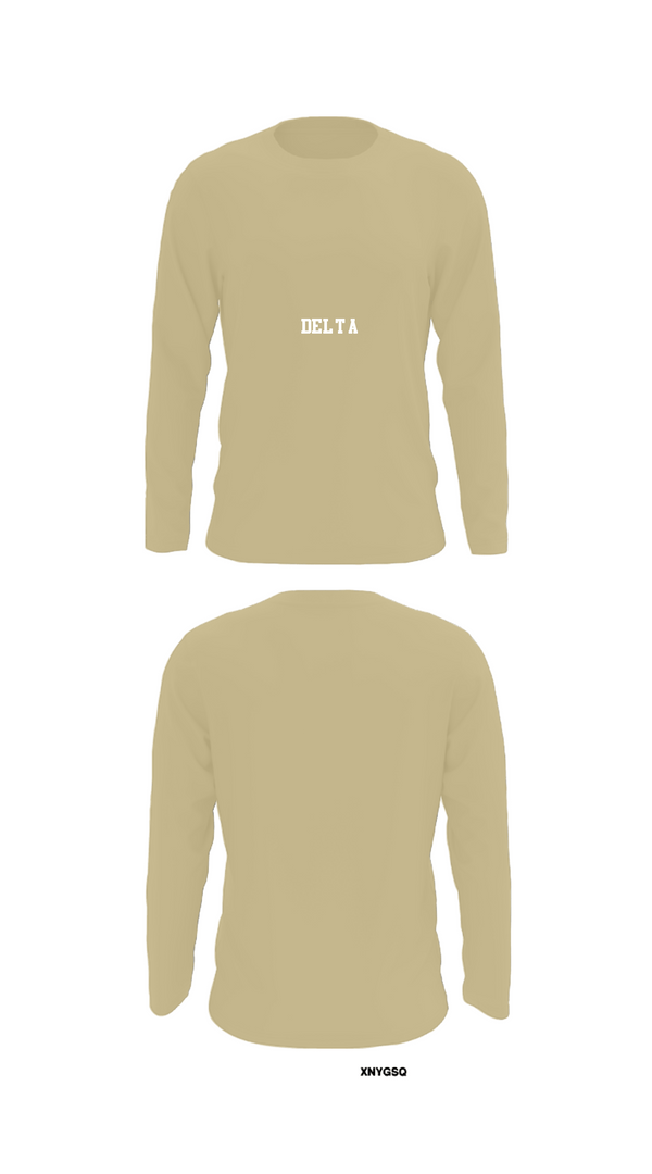 Long Sleeve Performance Shirt, Delta, Navy, Teamtime, Team time, sublimation, custom sports apparel, team uniforms, spirit wear, spiritwear, sports uniforms, custom shirts, team store, custom team store, fundraiser sports, apparel fundraiser